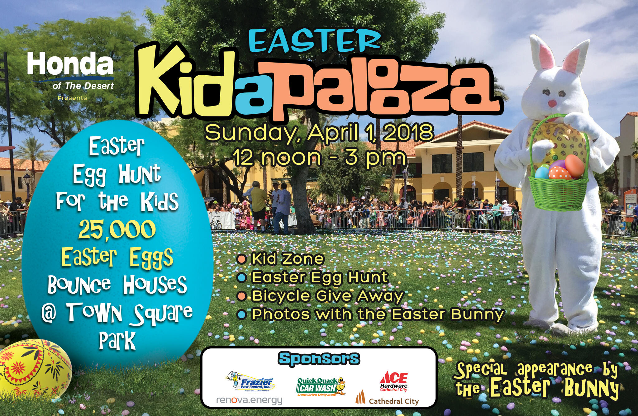 Easter Kidapalooza – 25,000 Easter Egg Hunt – Cathedral City (City of  Cathedral City) — Nextdoor — Nextdoor