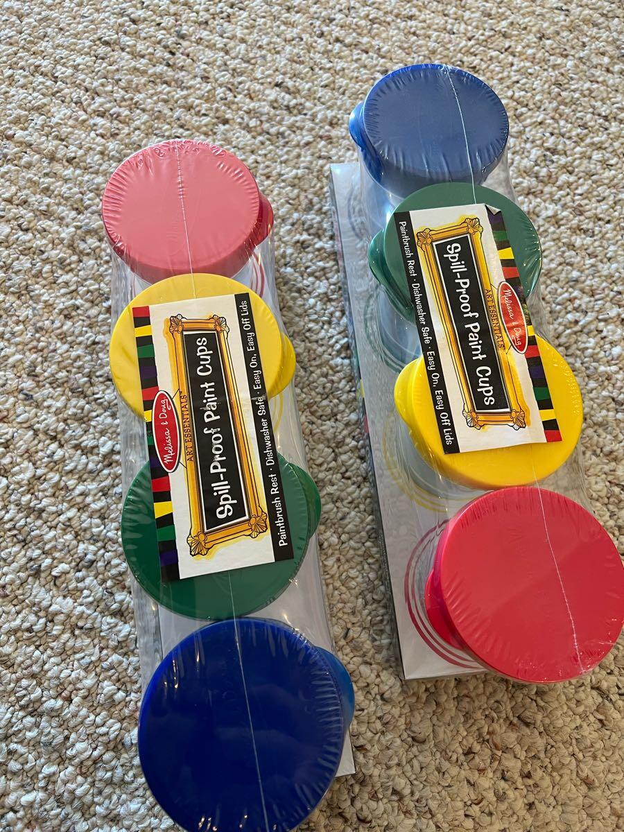 Melissa & Doug Spill Proof Paint Cups