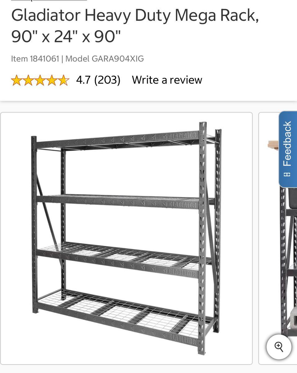 Biggest Rack Ever Gladiator Heavy Duty Mega Rack for $250 in Charlotte, NC | For Sale ...