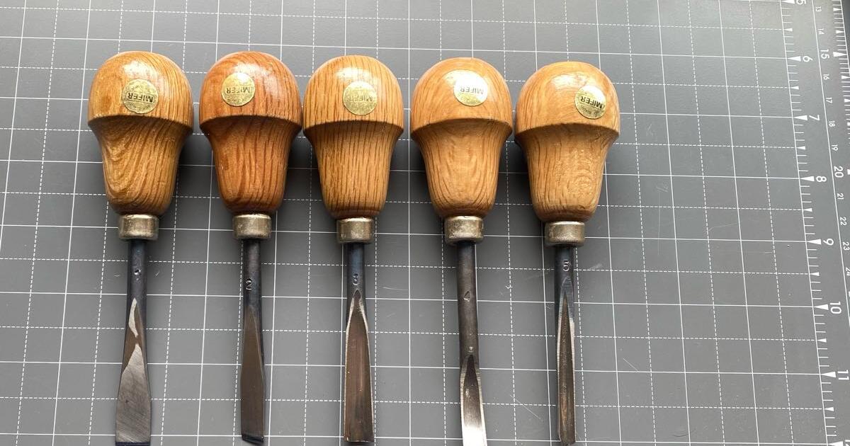 Mifer carving chisels for 30 in Santa Cruz, CA For Sale & Free