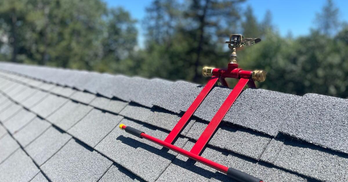 Wildfire Prevention Roof Sprinklers For $135 In Meadow Vista, CA | For ...