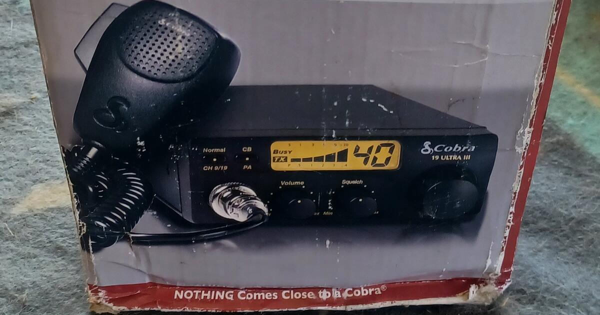 Cobra 19 ultra 3 cb radio for 25 in Hemet, CA For Sale & Free — Nextdoor