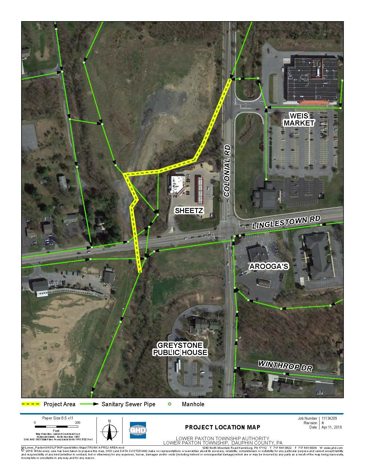 Road Construction On or About Tuesday, April 17 (Lower Paxton