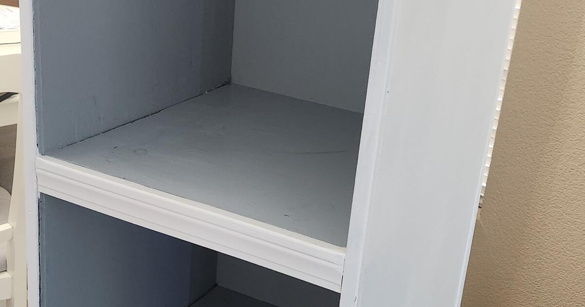 Custom White Three Shelf Storage Unit for Free in San Diego, CA For