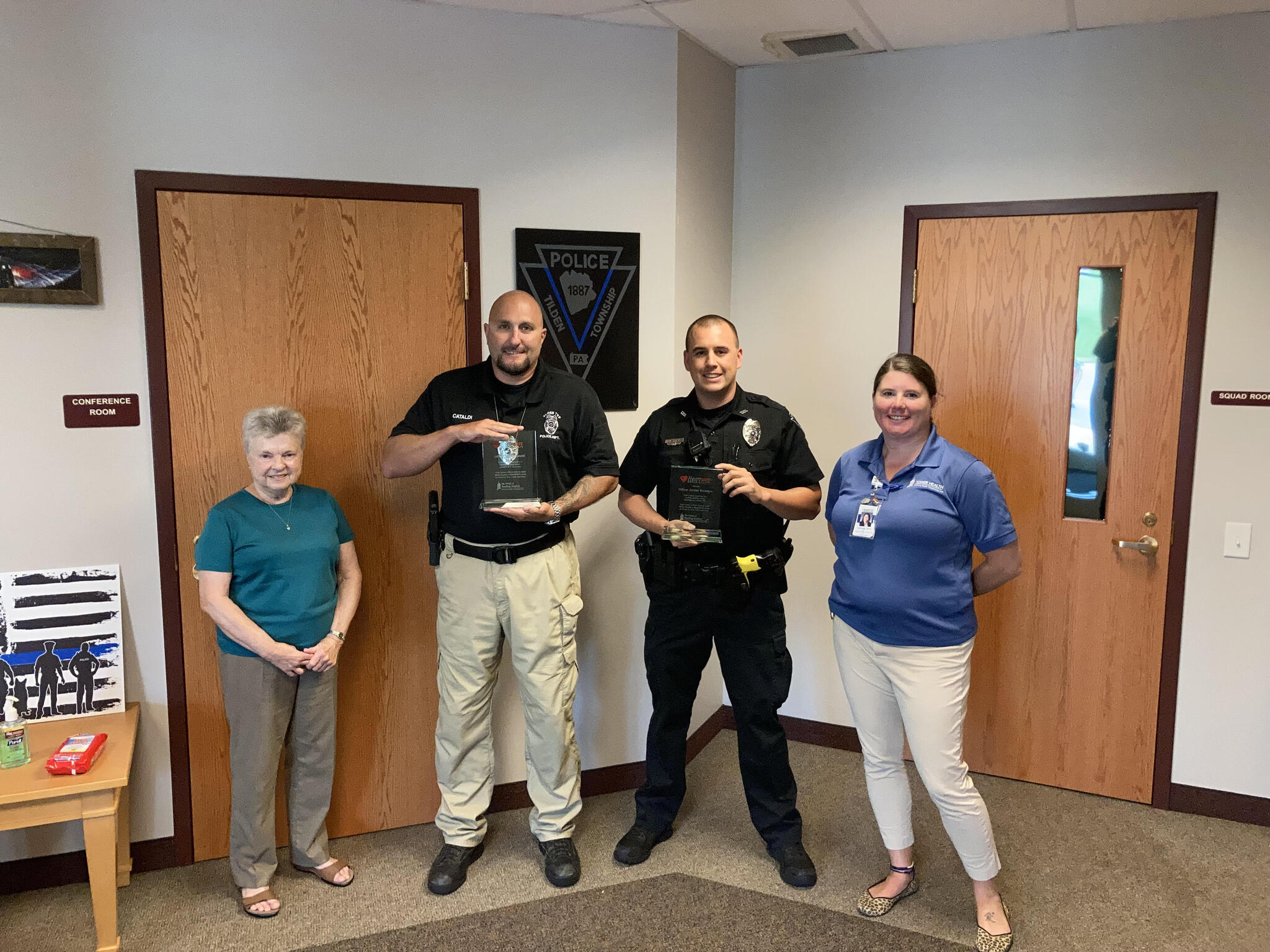 Two Tilden Police officers awarded (Tilden Township Police Department
