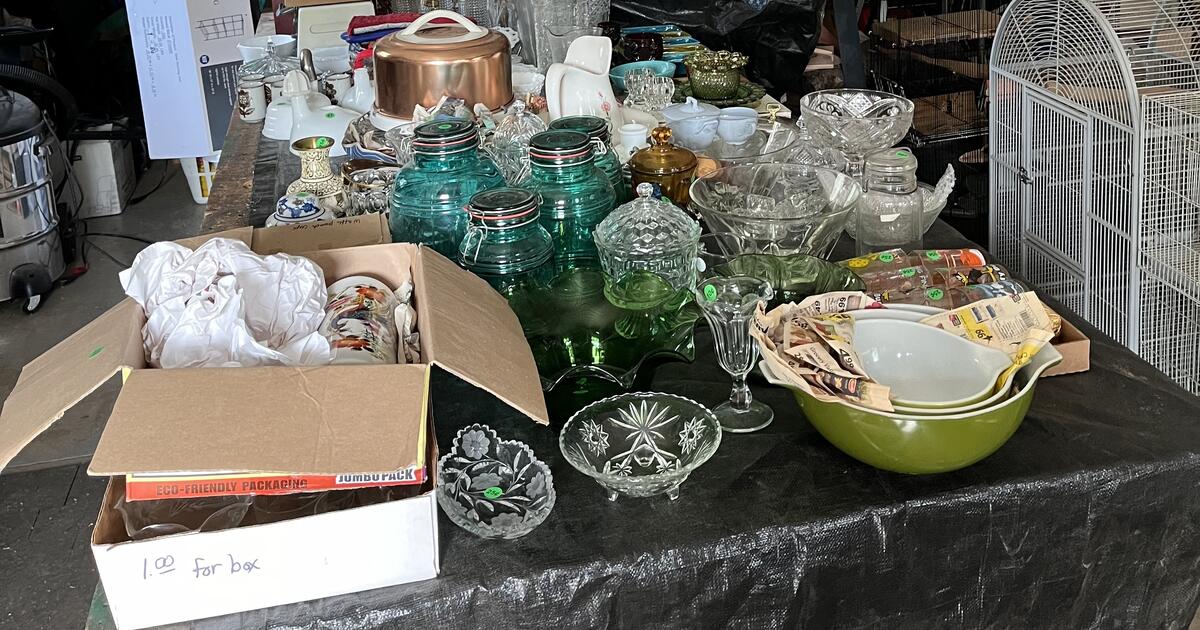 3 Family Garage Sale, 24th &25th, 85, Friday/Saturday . 7675 County