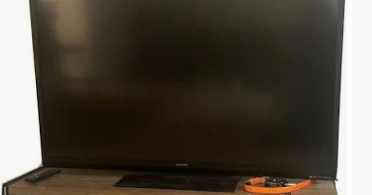 Sharp 65 INCH TV.. FREE.. Needs repair for Free in Sorrento, FL Finds — Nextdoor