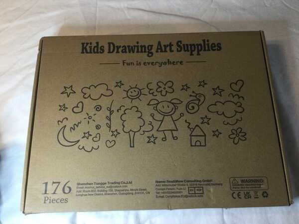 Children's 176 Piece Art Set