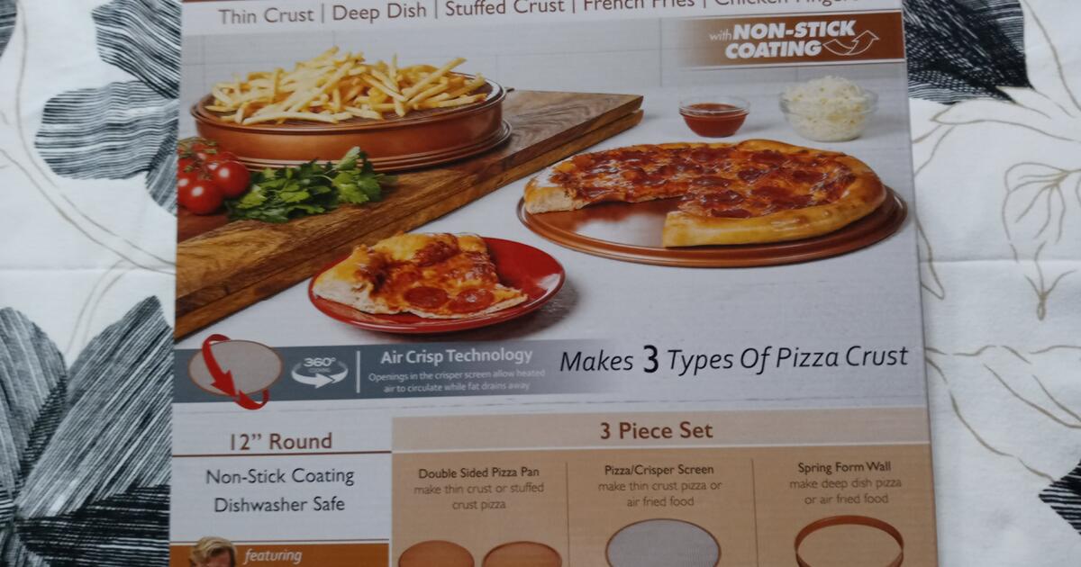 NIB 3 PC Pizza Pans for 10 in Tonawanda, NY For Sale & Free — Nextdoor