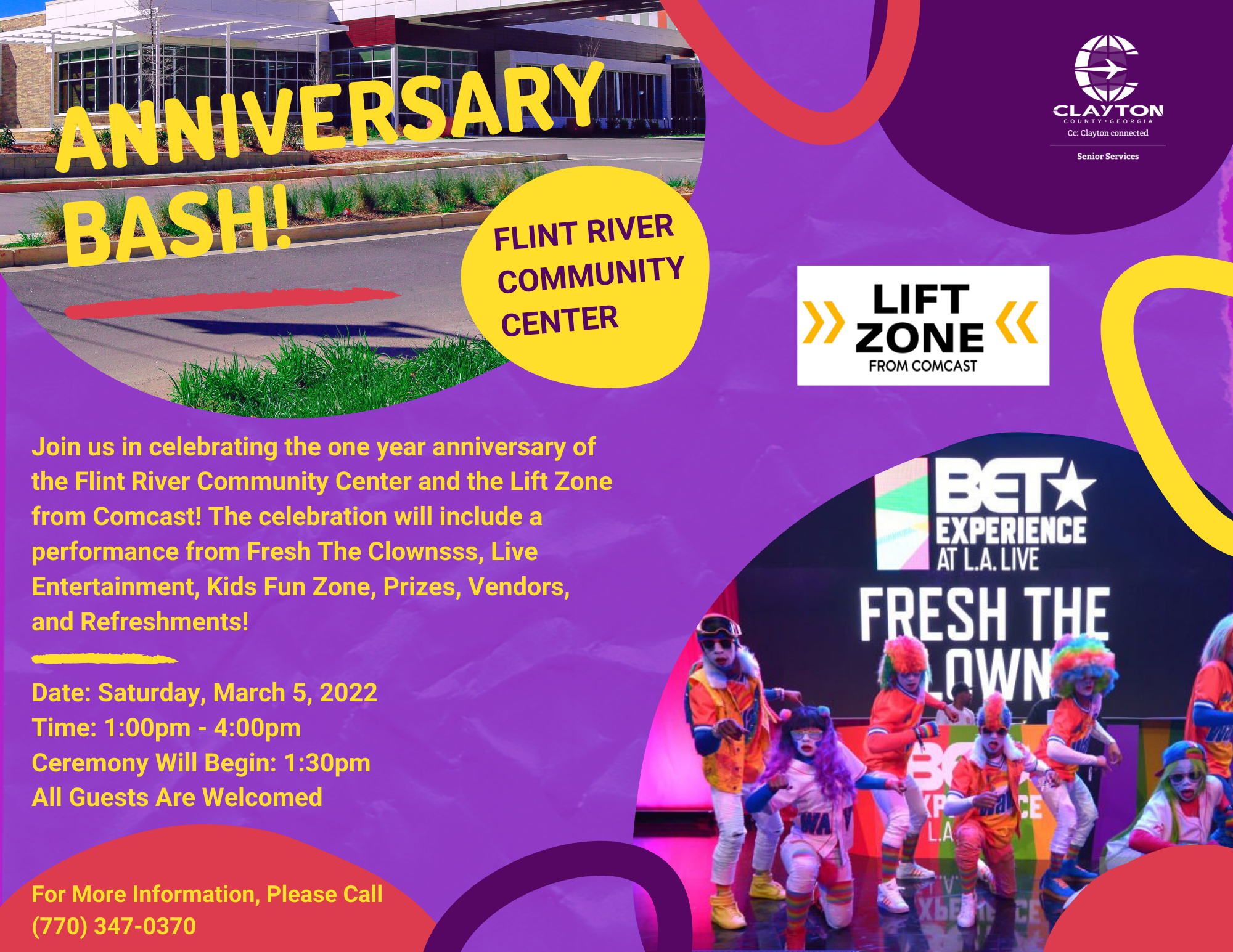 Flint River Community Center First Anniversary Bash Clayton County Board Of Commissioners Office Of Communications Mdash Nextdoor Nextdoor Flint River Community Center First Anniversary Bash Clayton County Board Of Commissioners Office Of Communications Mdash Nextdoor Nextdoor