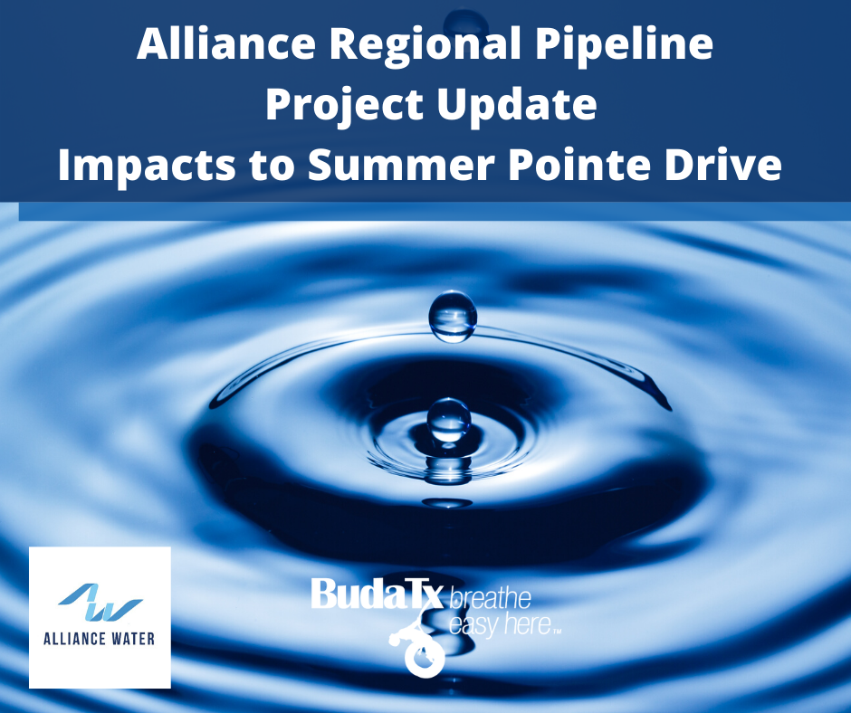 ALLIANCE REGIONAL PIPELINE PROJECT UPDATE IMPACTS TO SUMMER POINTE