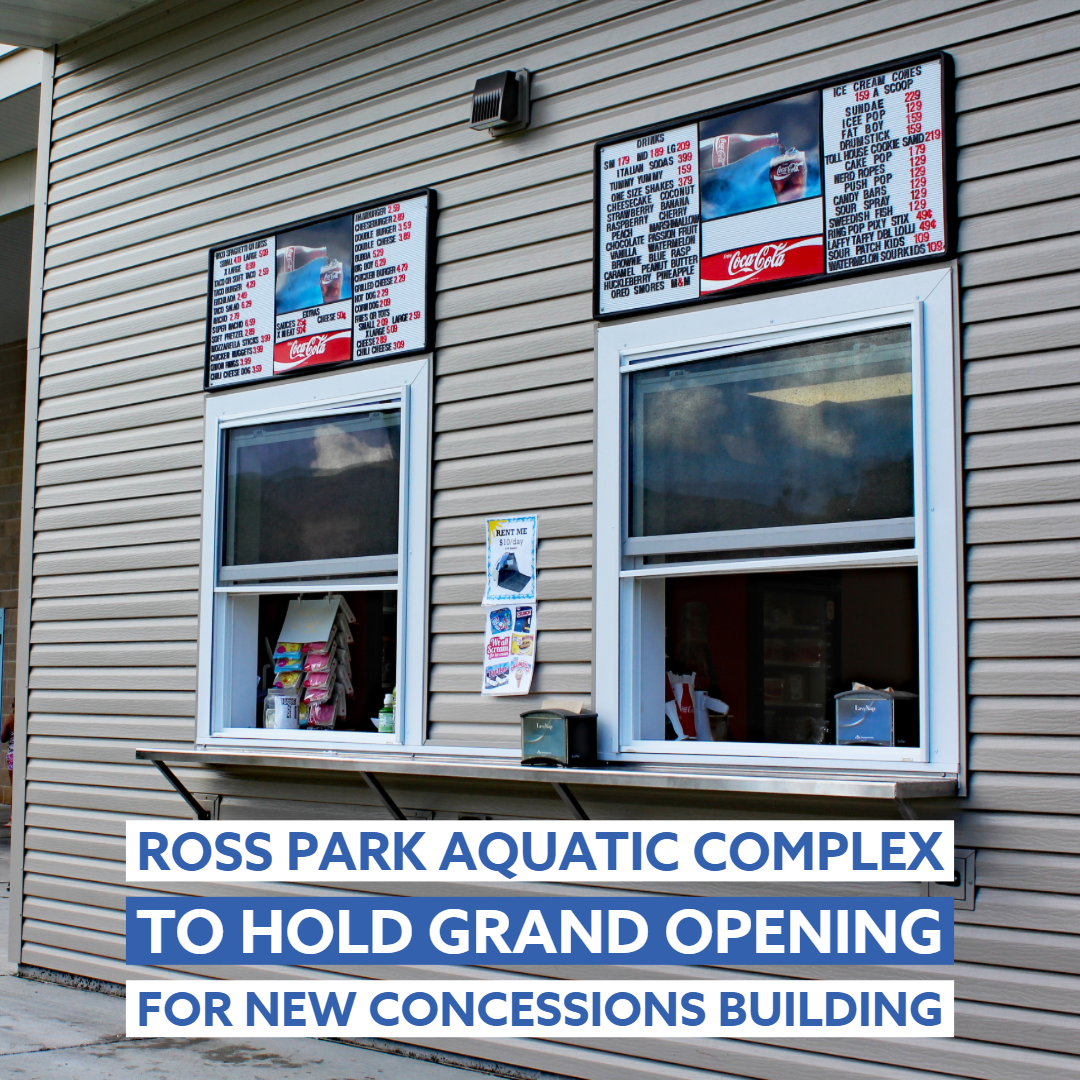 Ross Park Aquatic Complex to Hold Grand Opening for New Concessions