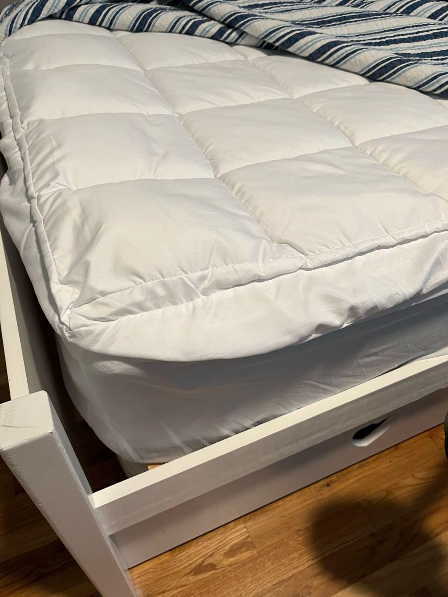 Free single bed mattress topper