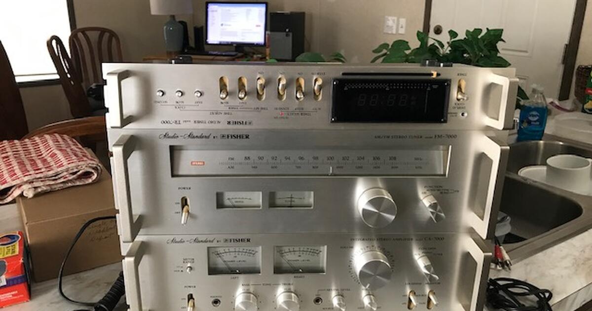 Fisher Studio Standard Amp, Tuner, & Timer (selling the set of three). MAKE OFFER for Free in
