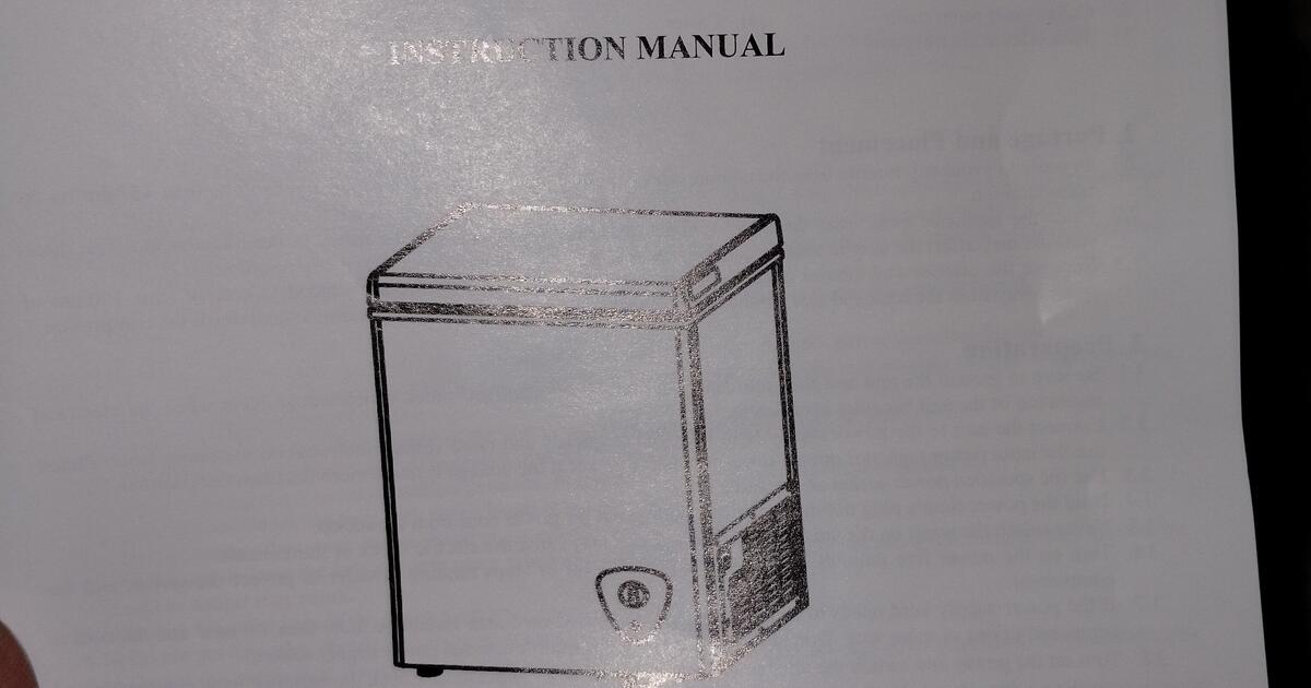 Deep Freezer for 200 in Topeka, KS Finds — Nextdoor