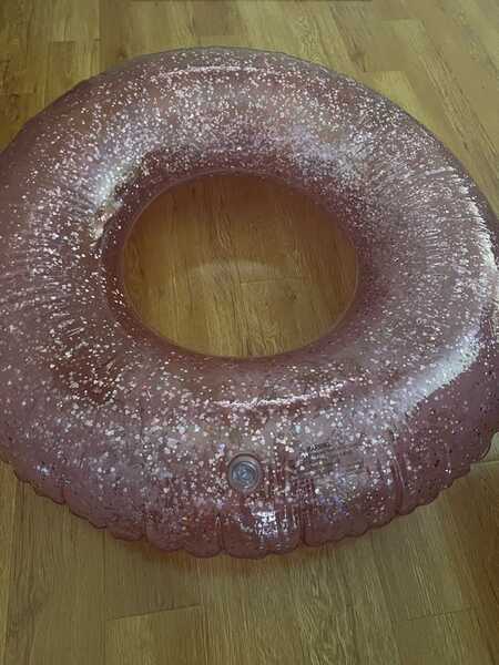Large! Inflatable Glitter Donut Pool Toy, Pink With Glitter For $5 In  Burbank, CA | Finds — Nextdoor
