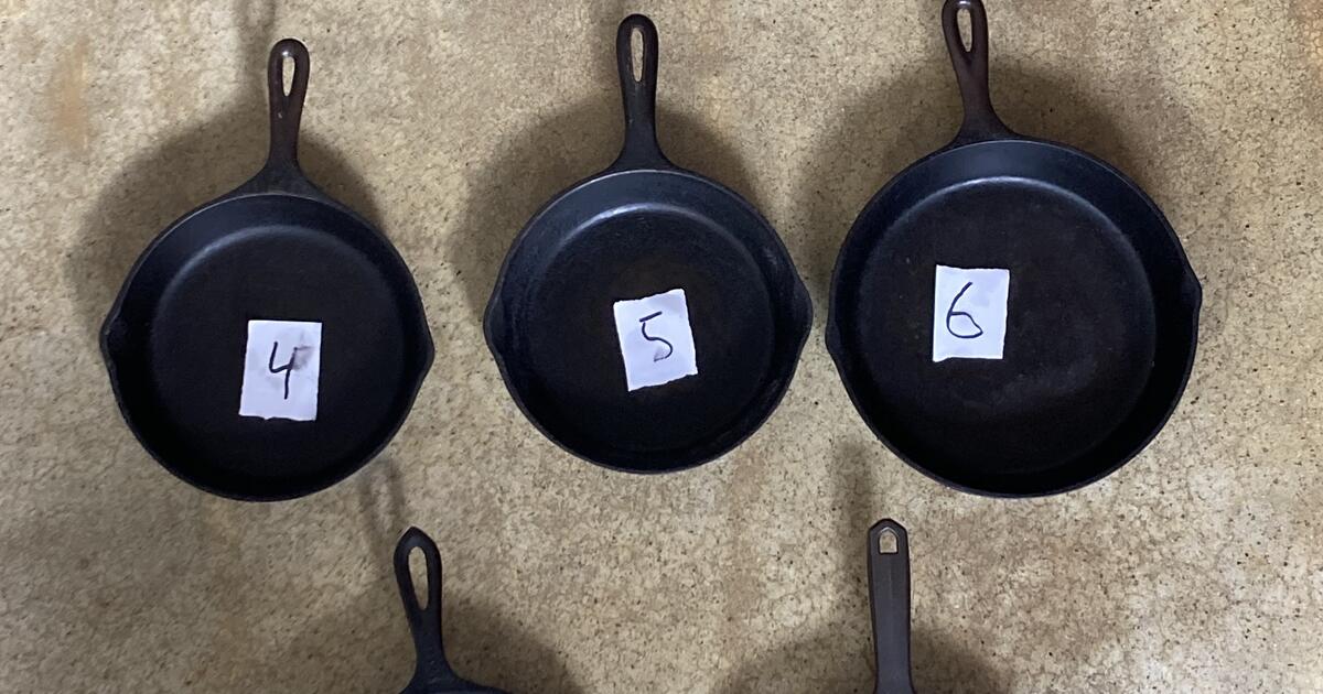 Mostly vintage cast iron pans for 30 in Capitola, CA Finds — Nextdoor