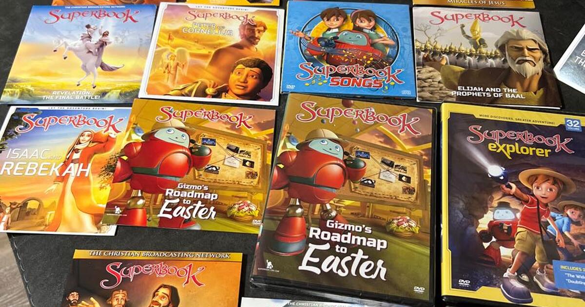 CBN Superbook DVDs for Free in San Antonio, TX For Sale & Free — Nextdoor
