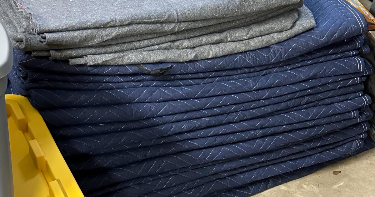 Moving blankets and storage bins for Free in Raleigh, NC For Sale