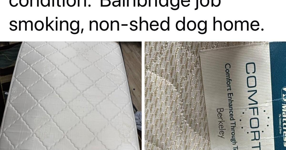 Full Size Comfortec Mattress for Free in Chagrin Falls, OH | For Sale ...