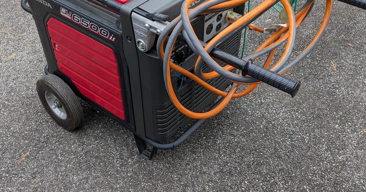 Generator Honda EU 6500is for 2500 in Charlotte, NC For Sale & Free