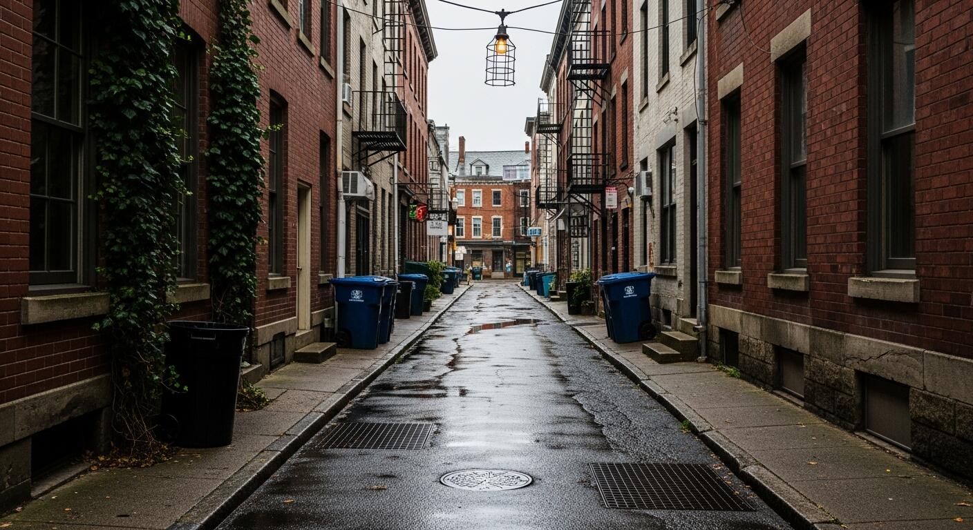 Northeast Cigarette Alley, Ithaca