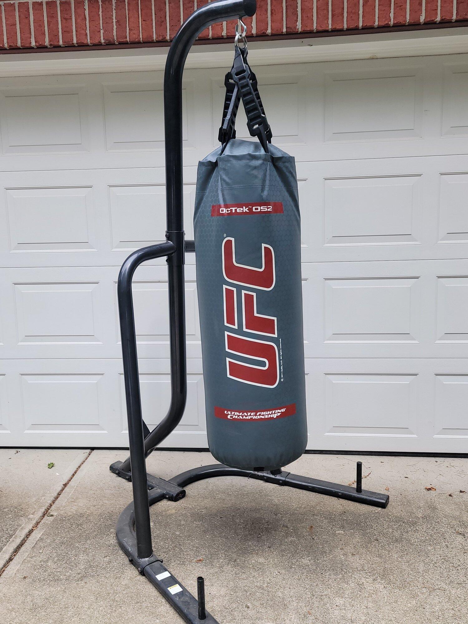 octek ufc punching bag with stand