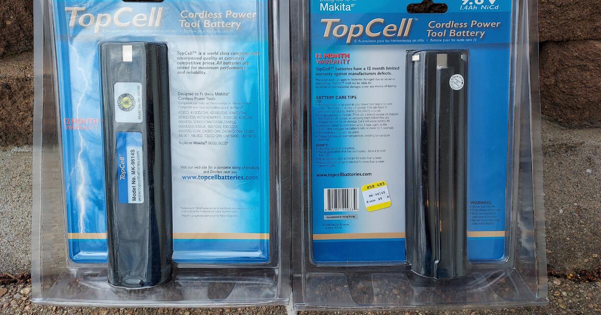 Top Cell 9.6v Makita Batteries for 7 in Omaha, NE For Sale & Free