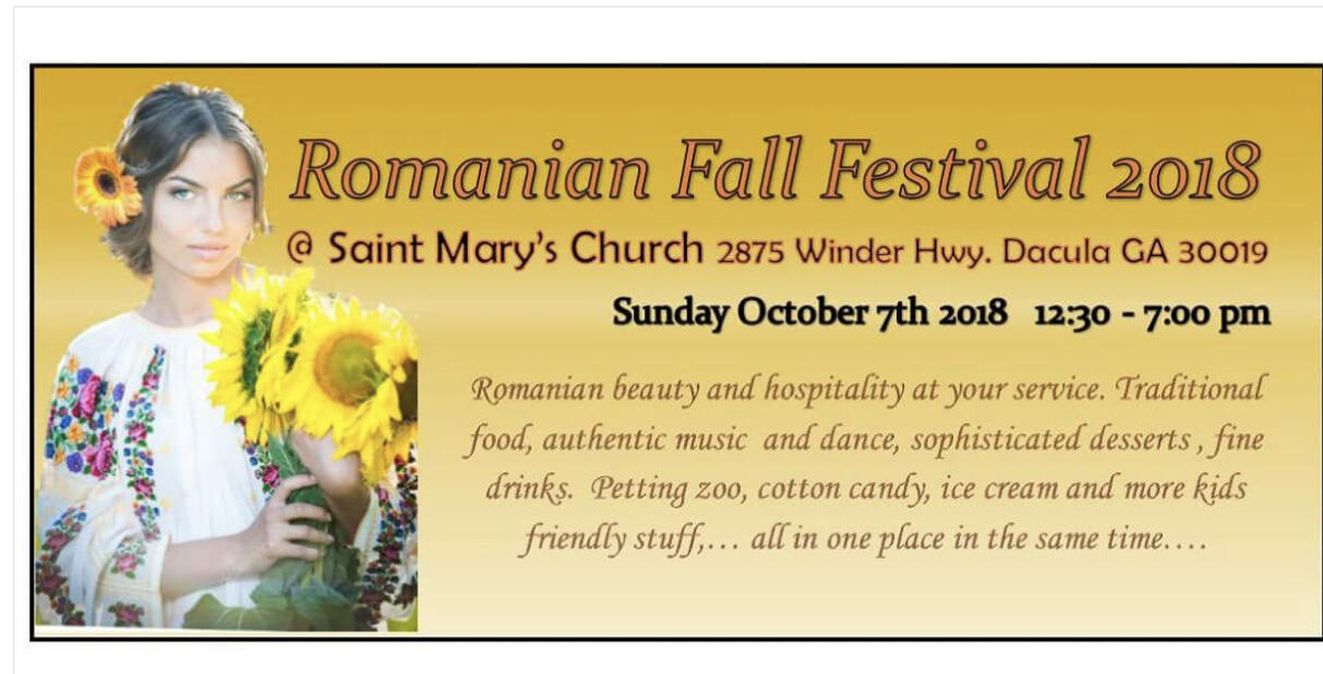 Romanian Fall Festival
