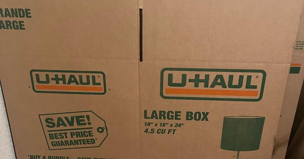 Uhaul boxes 18x18x24 for 4 in Colorado Springs, CO Finds — Nextdoor