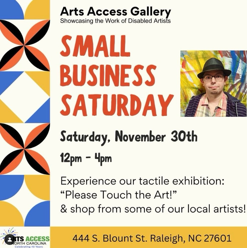 Small Business Saturday with Arts Access NC