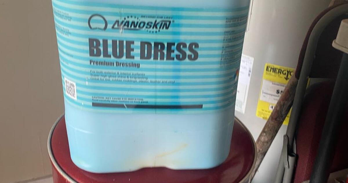 blue dress nanoskin Verona Floral Blue Midi Dress