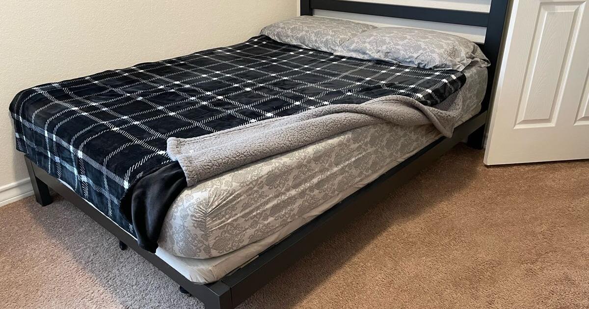Full sized bed and mattress for 150 in Selma, TX For Sale & Free
