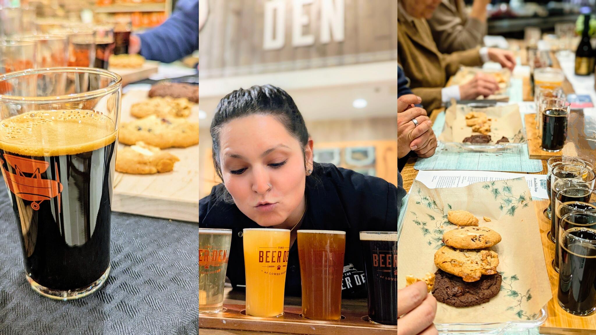 L'Oven Cookie & Beer Pairing at Lowes Foods - Knightdale