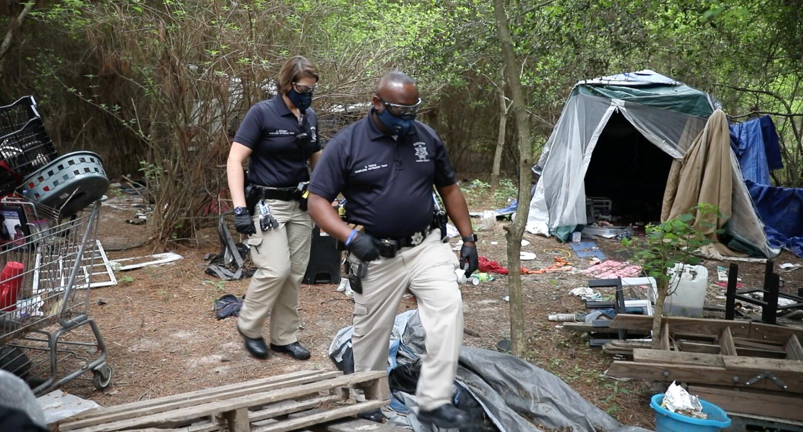HCSO Homeless Outreach Team Help Homeless In Our Community During COVID ...