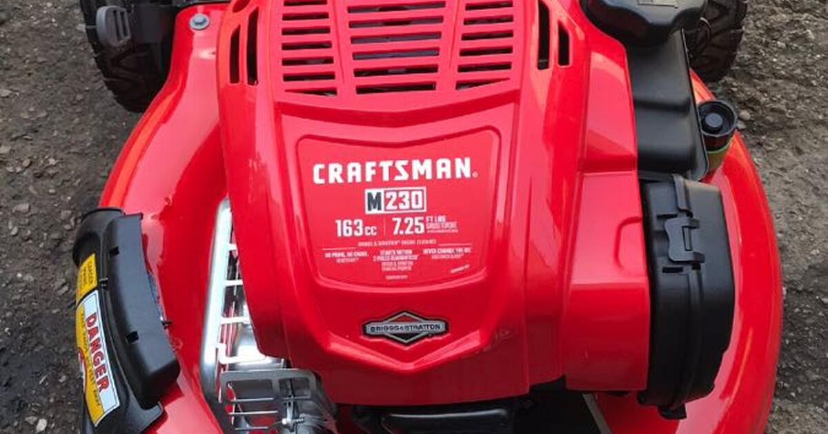 Brand new never used 469 Craftsman M230 lawn mower self propelled