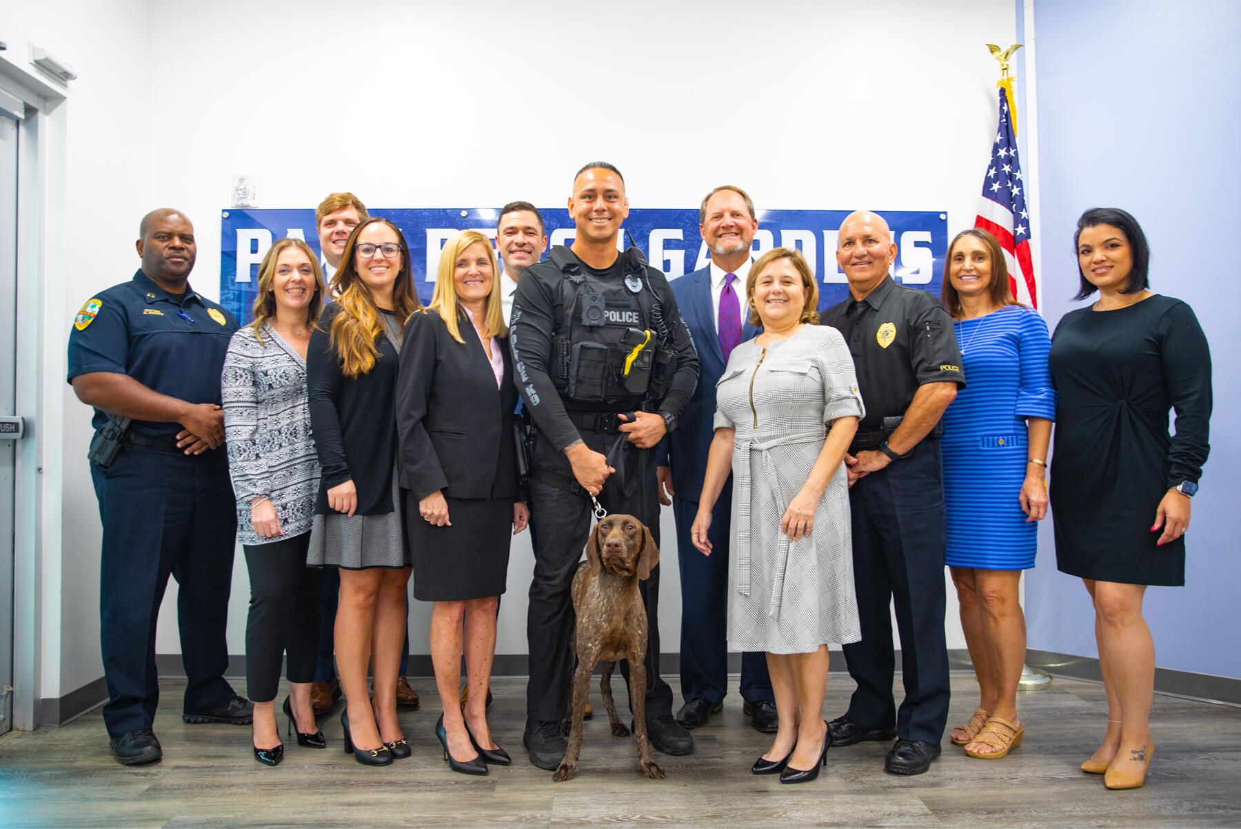 Palm Beach Gardens Police Department Introduces New Search and Rescue K9 (Palm Beach Gardens