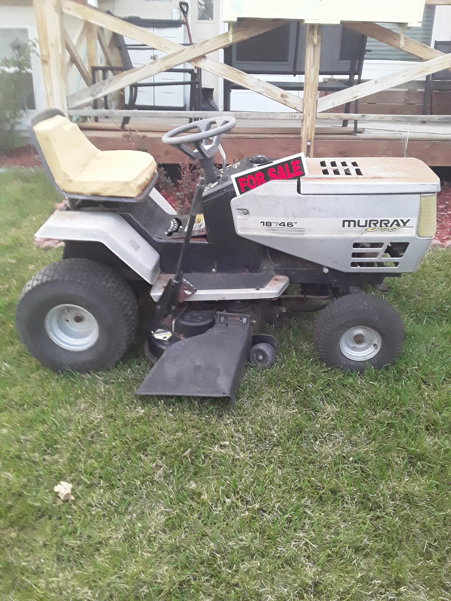 Murry riding lawn mower for $600 in Aurora, CO | For Sale & Free — Nextdoor