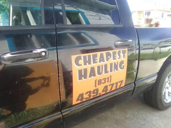 Affordable hauling santa clearance cruz