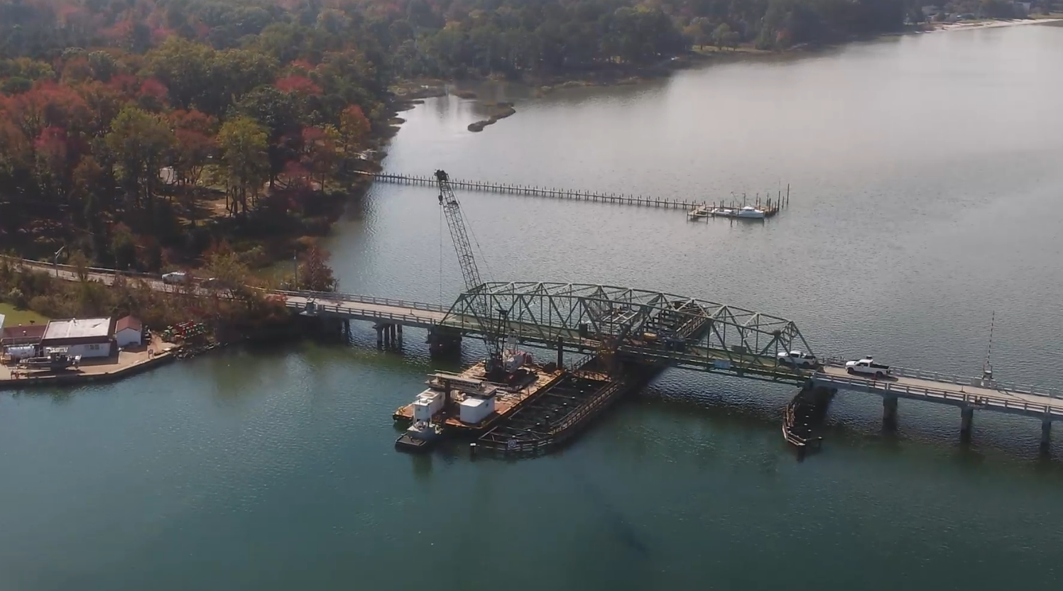 MATHEWS COUNTY Vehicle traffic will not be permitted to cross the