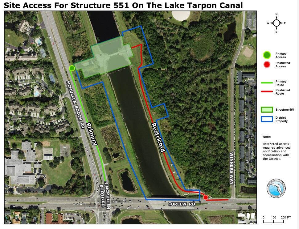 Construction will soon begin on the S-551 water control structure on ...