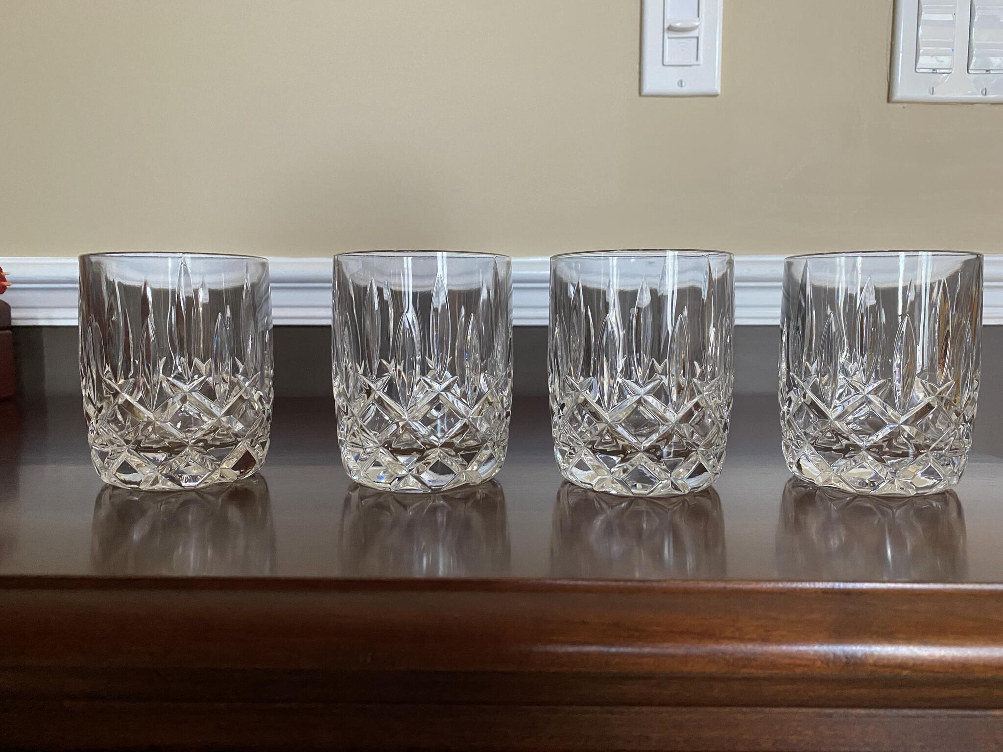 Crystal Double Old Fashioned / Whiskey Glasses for $35 in Palm Coast ...