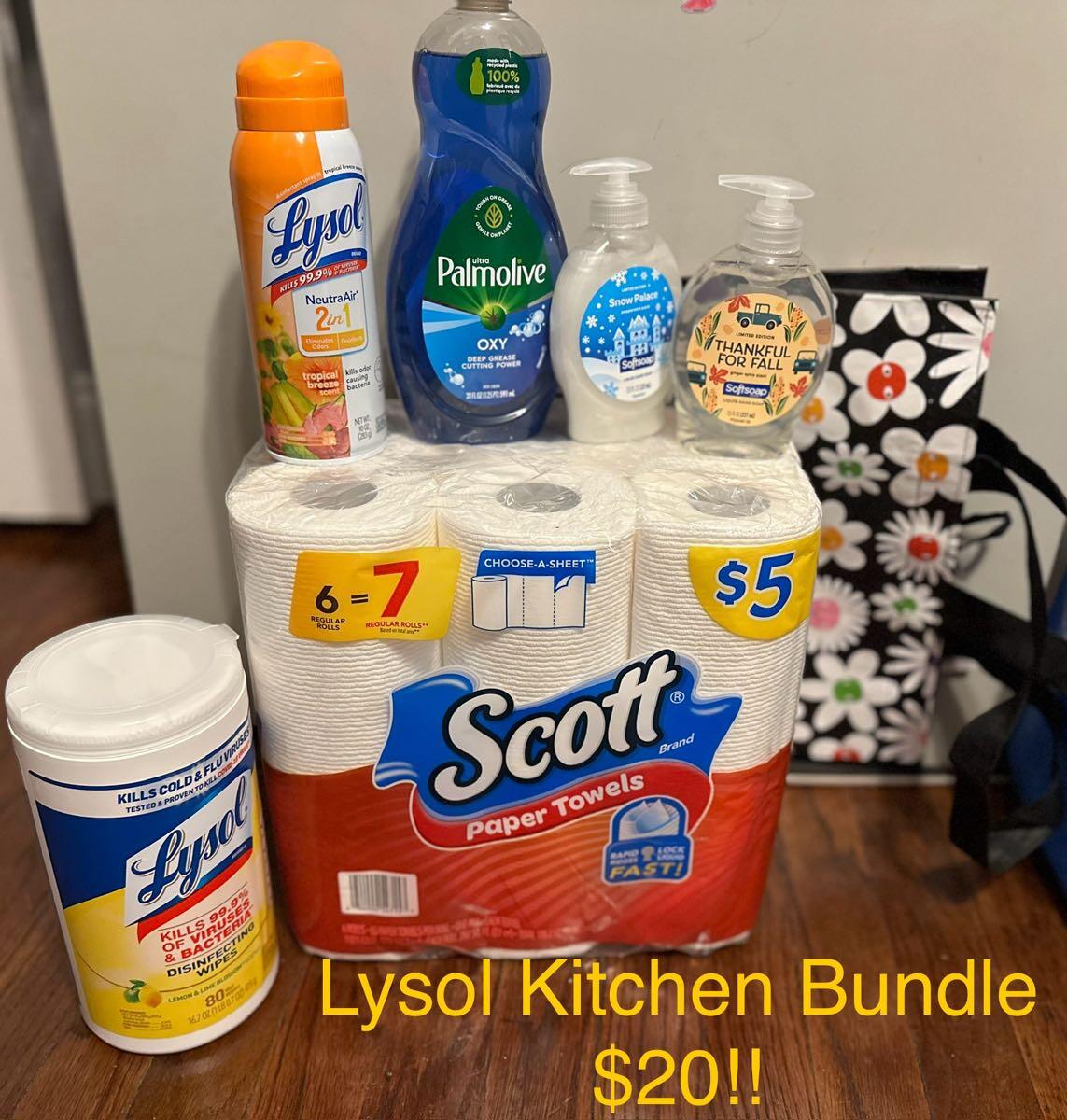 Lysol Kitchen Bundle For 20 In Dallas TX For Sale Free Nextdoor   42a826ba3c6cdb8a39640332669a94d0 