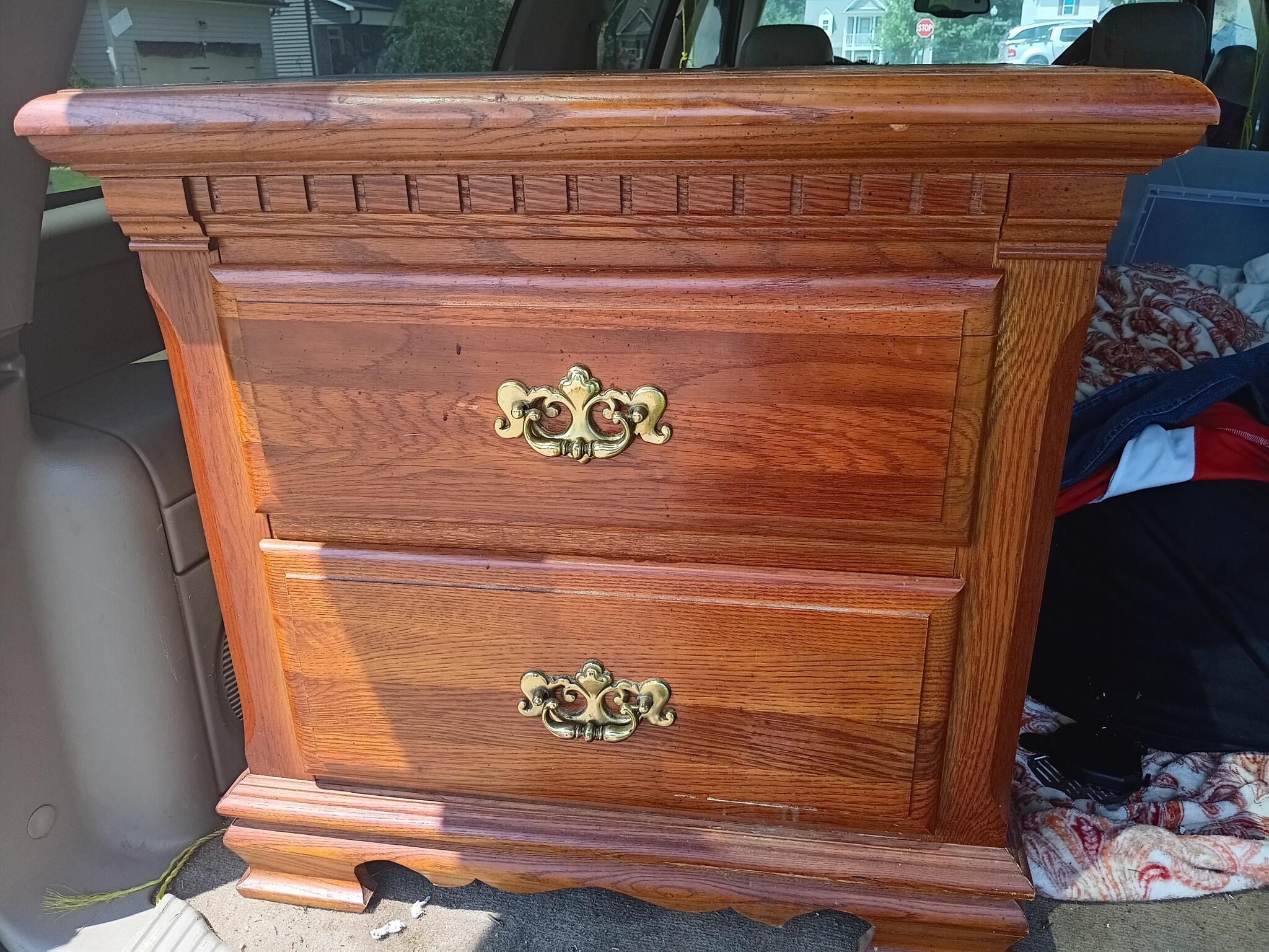 2-Drawer Vaughan Bassett Nightstand