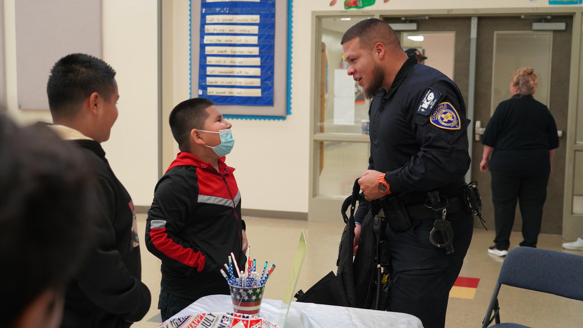 Thank you Southmayd Elementary for inviting our Precinct 6 deputies to