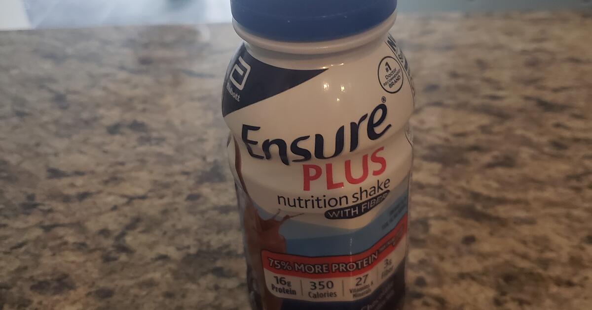 FREE Ensure PLUS 2 cases (24 each) of 8 oz bottles for Free in Dallas