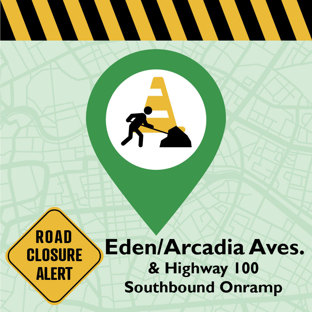 Road Closures Near Eden Avenue and Highway 100 Starting Monday and