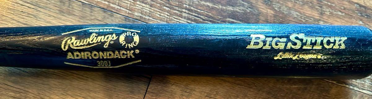 Batte De Baseball Rawlings Adirondack Big Stick 212B - 32 Pouces - 26 Oz - Bois Noir