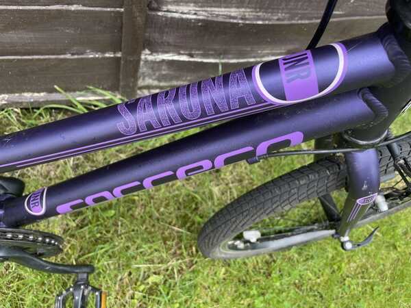 Carrera Saruna Jnr Bike 20 Inches Purple Color For 80 In