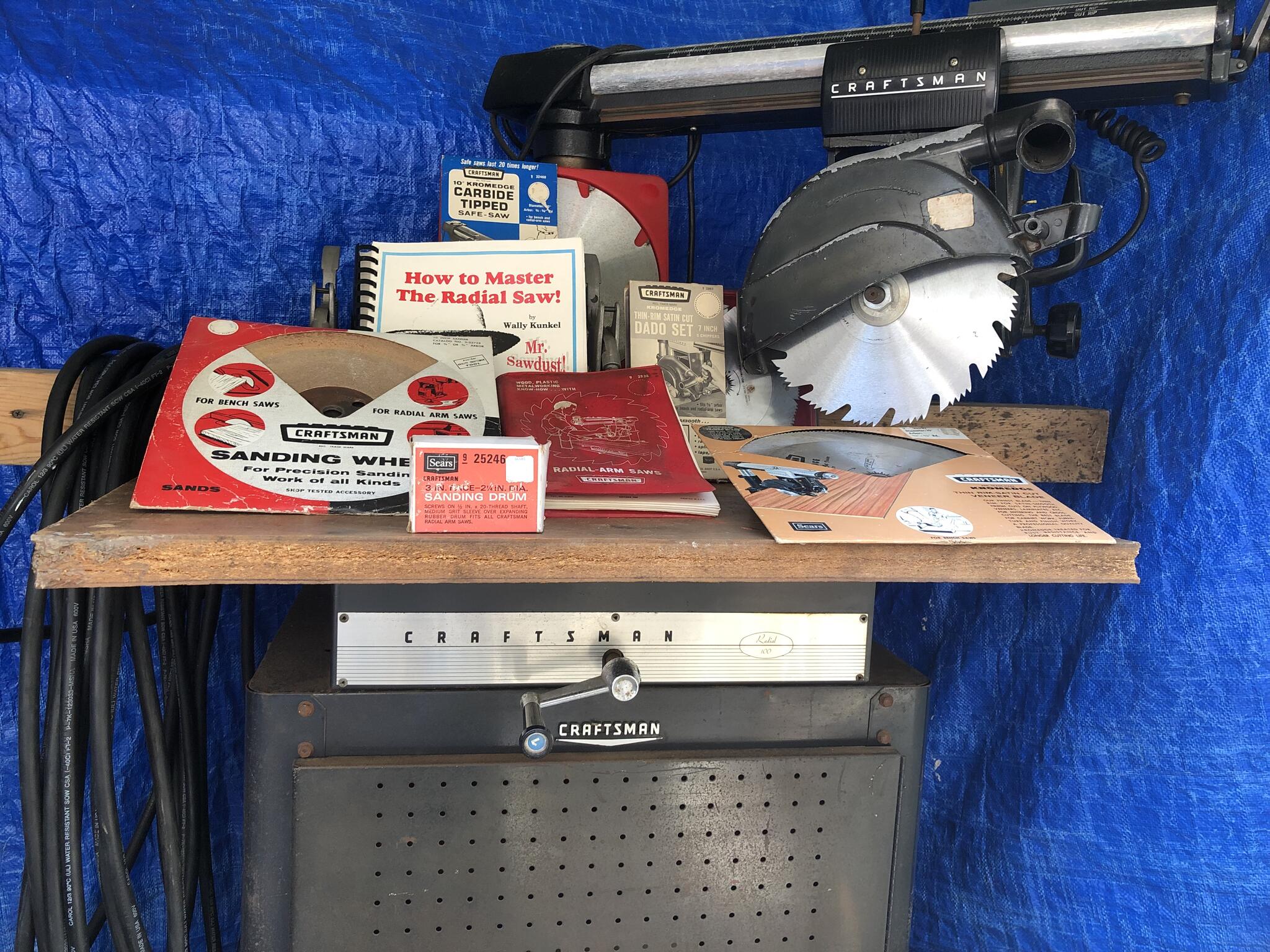 Craftsman Accra-Arm 10” Radial Arm Saw 